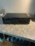 Tascam CD-A630 Cassette Tape Player & Changer Fully Tested W. Remote *read*. Fixed Price $800.00.