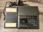 Panasonic RR-930 Microcassette Transcriber Recorder W/foot Pedal-tested & Works!. Fixed Price $54.95.