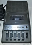 Vintage Sharp Educator Tape Recorder Model 491AV1CASSETTE Decks. Fixed Price $24.99.