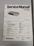 Technics SU-Z55 Stereo Integrated Amplifier Service Manual D-5615. Fixed Price $54.95.