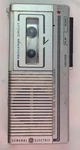 Vintage General Electric Microcassette Model 3-5325C Untested. Fixed Price $9.99.