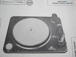 Miraphon & XM110A Record Changer Turntable Photofact. Fixed Price $6.50.