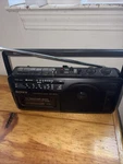 SONWM-FX281 Vintage Tv/weather/fm/am Cassette Tape Player Recorder Works ,. Fixed Price $22.00.