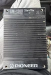 Vintage Pioneer Car Music Amplifier GM-1200 " + 70W. Fixed Price $143.45.