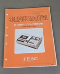 Teac Stereo Cassette Deck A-360/S Service Manual D-4315. Fixed Price $74.95.