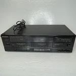 Sansui D-590W Vintage Double Cassette Tape Deck With Dubbing & Dolby Nr Tested. Fixed Price $54.99.