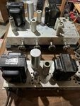 The Fisher One 510-ST And 30-A Mono EL84 Tube Power Amplifiers 1960. Fixed Price $600.00.