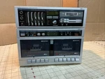 Sears Stereo Integrated Tuner Amplifier Lxi Series Dual Cassette Deck Vintage. Fixed Price $85.99.