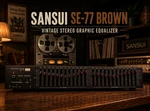 Sansui SE-77 Brown Rare Vintage Stereo Equalizer. Fixed Price $1199.00.