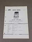 Jvc Cassette Tape Recorder CP-1602 Service Manual D-2817. Fixed Price $54.95.