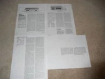 Akai GX-F91 Ultimate Cassette Review, 1983, 4 Pgs. Fixed Price $9.99.