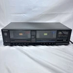 Technics RS-T20-KM Stereo Dual Cassette Deck (tested/working). Fixed Price $79.95.