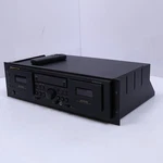 Marantz SD4050/U1B Dual Audio Cassette Deck Mixer W/ Remote. Fixed Price $160.00.