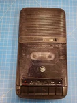 General Electric S-5025A Vintage Portable Cassette Player Tape Recorder Mono. Fixed Price $24.99.