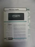 Original Vintage Altec Model 1568A Power Amplifier Specification Sheet (A3). Fixed Price $17.95.