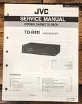 Jvc TD-R411 Cassette Service Manual *original*. Fixed Price $14.97.