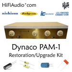 Dynaco PAM-1 Preamp Capacitor Restoration Recap Repair Upgrade Rebuild Kit. Fixed Price $95.00.