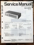 Technics SH-8010 Equalizer Service Manual *original*. Fixed Price $24.97.