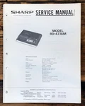 Sharp RD-473UM Cassette Service Manual *original*. Fixed Price $14.97.