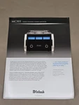 Mcintosh MC303 Three Channel Power Amplifier Brochure D-2347. Fixed Price $54.95.