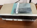 Vintage Sharp Stereo Cassette Deck Model RT-W600(S) Silver With Remote Records. Fixed Price $44.99.