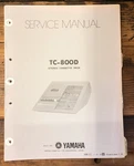 Yamaha TC-800D Cassette Service Manual *original*. Fixed Price $24.97.