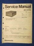 Panasonic SE-CH10 Amp Service Repair Manual Factory Original The Real Thing. Fixed Price $11.90.