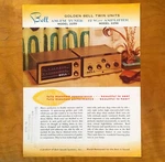 Rare Original Bell Golden 2256 Amplifier And 2255 Tuner Sales Brochure. Fixed Price $24.95.