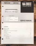 Nikko NA-590 Ii Amplifier Service Manual *original*. Fixed Price $24.97.