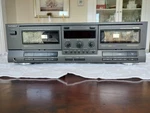 Vtg, Technics Stereo Double Dual Cassette Deck Model RS-TR333 Plays Great. Fixed Price $69.99.