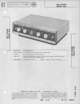 1958 Bell Sound 2315 Amplifier Tube Service Manual Photofact Schematic. Fixed Price $8.99.