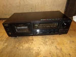 Aiwa AD-R40 Hx Pro Stereo Cassette Deck Recorder/ Player Is Powers Up. Fixed Price $49.99.
