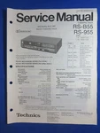 Technics RS-B55 RS-955 Cassette Service Manual Original Factory Issue. Fixed Price $16.57.