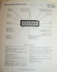 Sherwood S-9500C Service Manual Original Nice. Fixed Price $30.00.