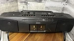 Sony CFS-W304 Portable Stereo Boombox Am/fm Radio Dual Cassette PLAYER..(B9). Fixed Price $35.99.
