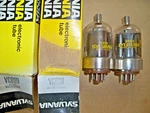 2 Strong Sylvania 6883A Tubes. Fixed Price $34.99.