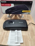 Magnavox Vhs Rewinder M61117 Black Model With Box And Instructions. Fixed Price $32.50.