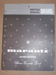 Marantz Service Manual SD565 Stereo Cassette Tape Deck. Fixed Price $19.98.