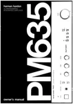Harman Kardon PM-635 Amplifier Owners Manual. Fixed Price $22.24.
