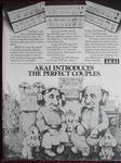 1977 Akai AT-2600 Tuner, AM-2800 Amp Print Ad Full Page Charles Bragg Art. Fixed Price $9.99.