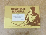 Heathkit IG-5240 Color Generator User Manual + Schematics (original). Fixed Price $20.00.