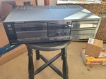Kenwood Stereo Double Cassette Deck KX-67W Used. Fixed Price $38.25.