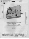 1961 Realistic TR-730 Reel Tape Recorder Player Service Manual Photofact. Fixed Price $8.99.