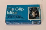Nos "realistic" Tie Clip Mike Microphone 33-1058. Fixed Price $18.00.
