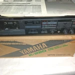 Yamaha K-220 Dual Motor Cassette Deck Works Great,orig Receipt, Instructions. Fixed Price $99.98.