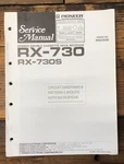 Pioneer RX-730S Receiver Service Manual *original*. Fixed Price $14.97.