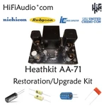Heathkit AA-71 Amp Restoration Service Recap Filter Capacitor Fix Rebuild. Fixed Price $95.00.