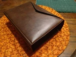 Vintage 70S Rare Cassette Storage Holder Book Folder Plastic Brown Faux Leather. Fixed Price $40.00.