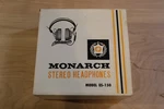 Vintage Monarch Stereo Headphones ES-150 Made Japan, With Original Box. Fixed Price $50.00.