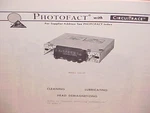 1978 Superscope Auto Car Cassette Tape/am-fm Stereo Radio Service Manual CA-20. Fixed Price $20.99.